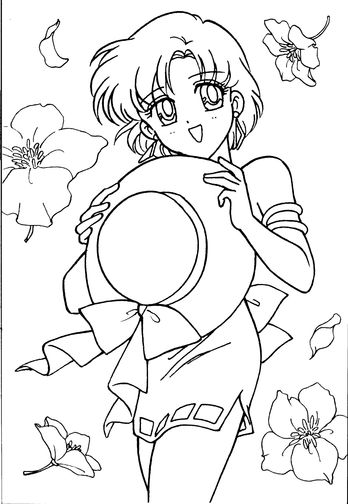 sailor scout coloring pages - photo #14