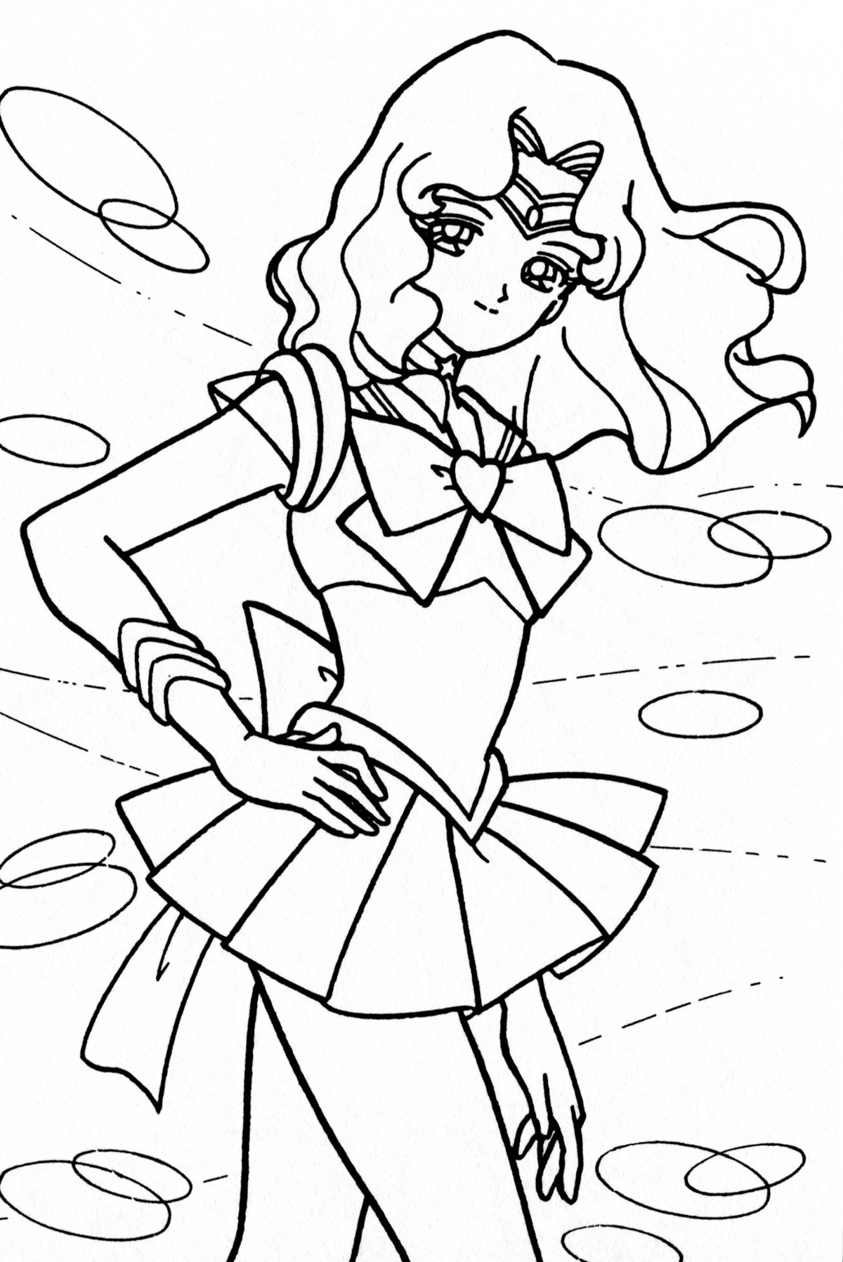 sailor uranus coloring pages - photo #28