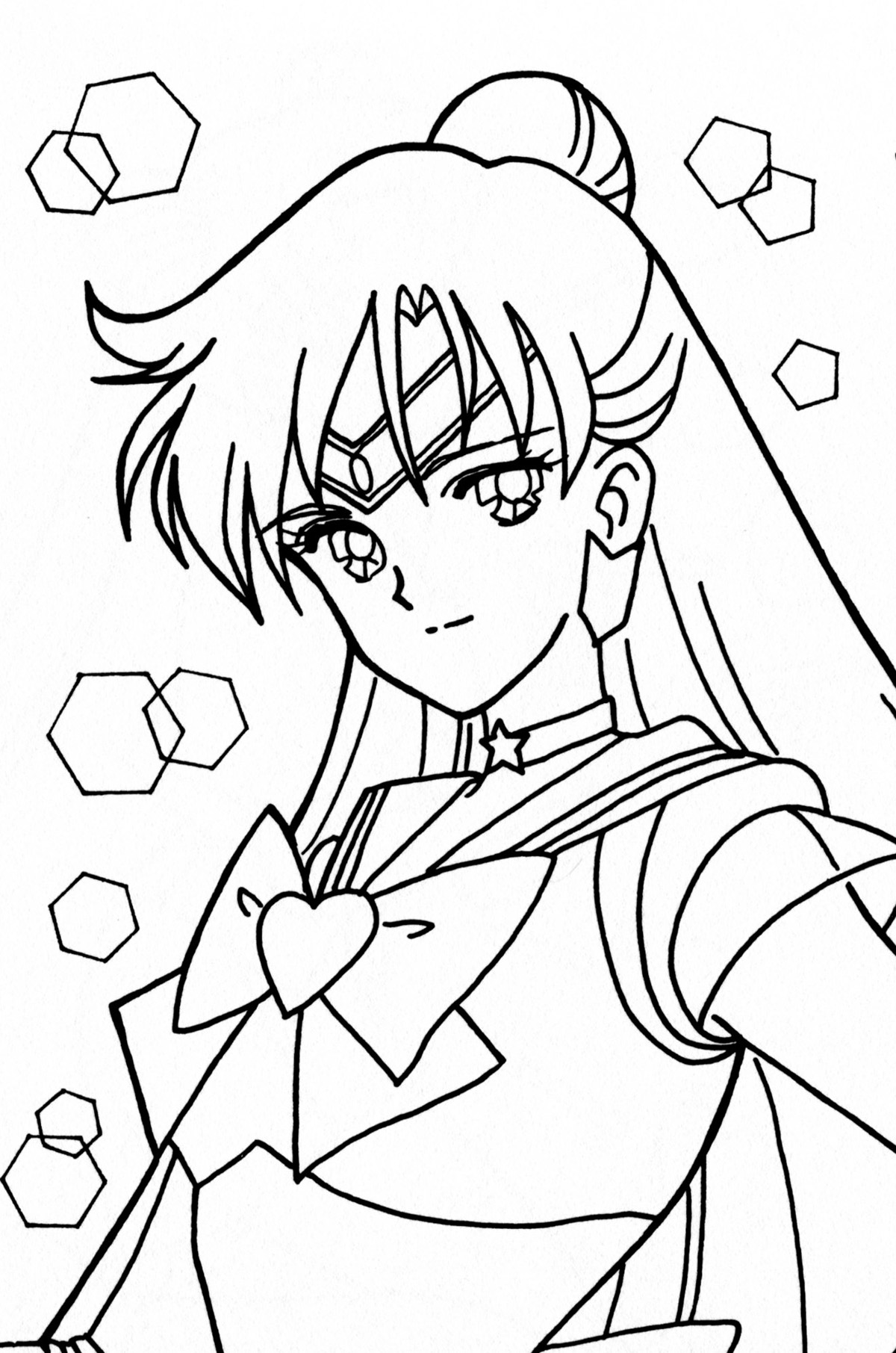 sailor pluto coloring pages - photo #25